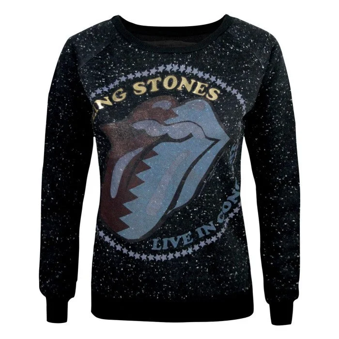 Deep Discounts fitted workout hoodieAmplified Womens/Ladies Zig Zag Lick The Rolling Stones Sweatshirt Deep Discounts fitted workout hoodieAmplified Womens/Ladies Zig Zag Lick The Rolling Stones Sweatshirt