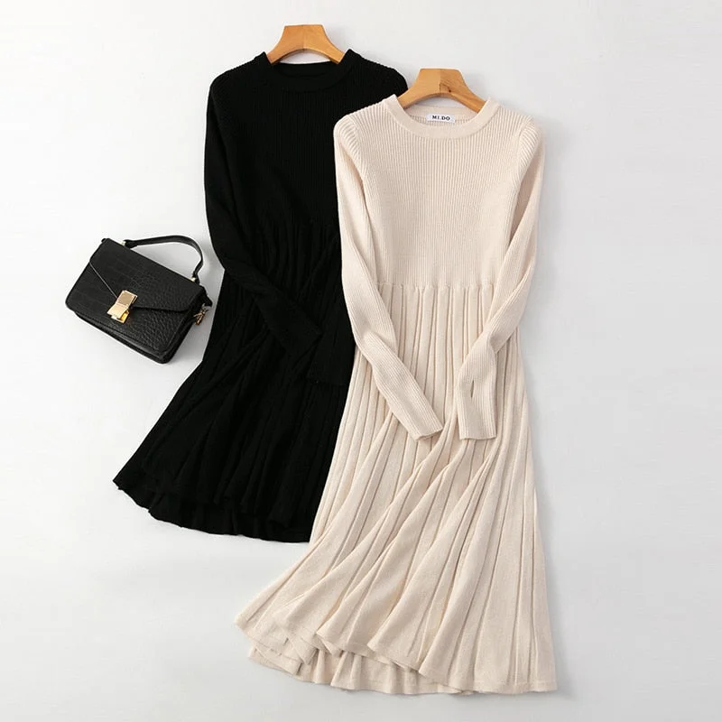 Savings Spectacular retro coat2022New Chic Women Long Knit Maxi Sweater Dress Autumn Winter Knitted A Line Dress Ribbed Thick Christmas Pullover Party Dresses Savings Spectacular retro coat2022New Chic Women Long Knit Maxi Sweater Dress Autumn Winter Knitted A Line Dress Ribbed Thick Christmas Pullover Party Dresses