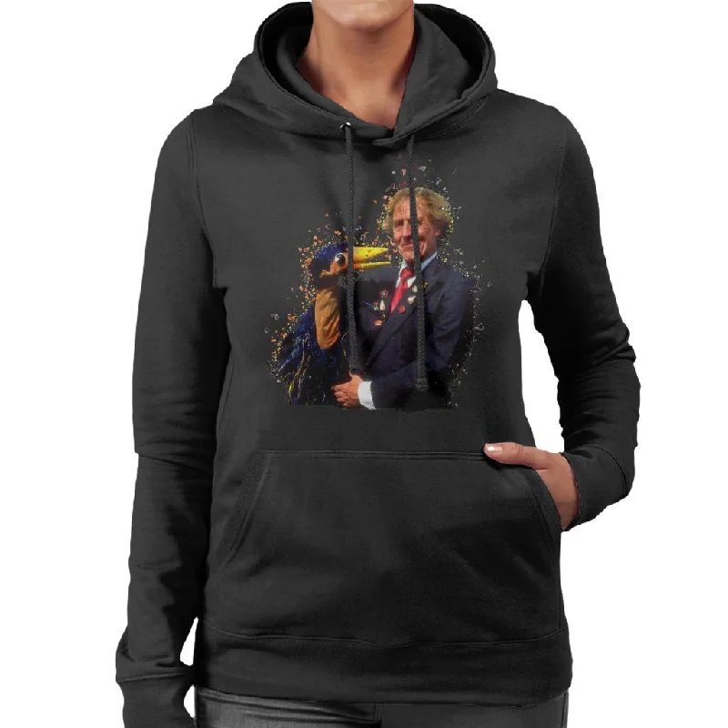 Fantastic Offers breathable hoodieTV Times Rod Hull With Emu 1989 Women's Hooded Sweatshirt