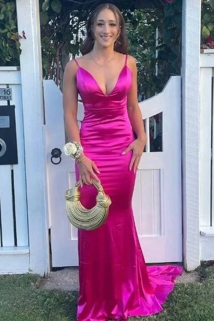 Crazy Deals silk dresssilk dressHot V-Neck Spaghetti Straps Backless Mermaid Party Dress Crazy Deals silk dresssilk dressHot V-Neck Spaghetti Straps Backless Mermaid Party Dress