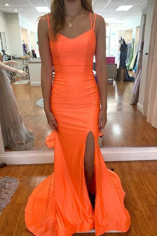 Price Meltdown formal dressformal dressOrange Mermaid Long Prom Dresses Formal Evening Gowns Y486 Price Meltdown formal dressformal dressOrange Mermaid Long Prom Dresses Formal Evening Gowns Y486