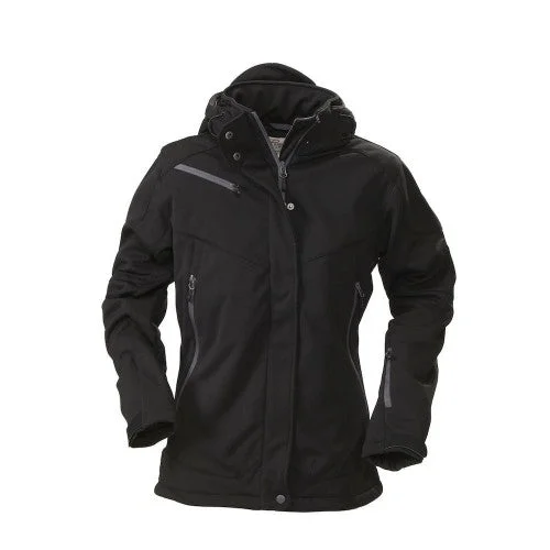 Instant Discount long coatPrinter Womens/Ladies Skeleton Soft Shell Jacket