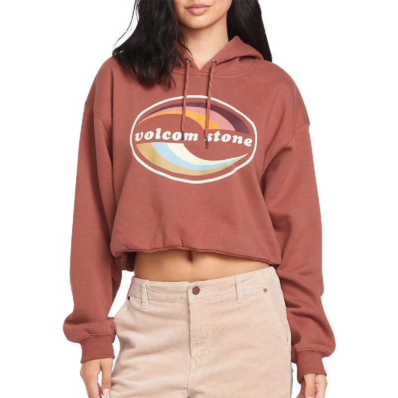 Super Bargain sleek workout sweatshirtVolcom Women's Good Things Fleece Pullover Hoodie