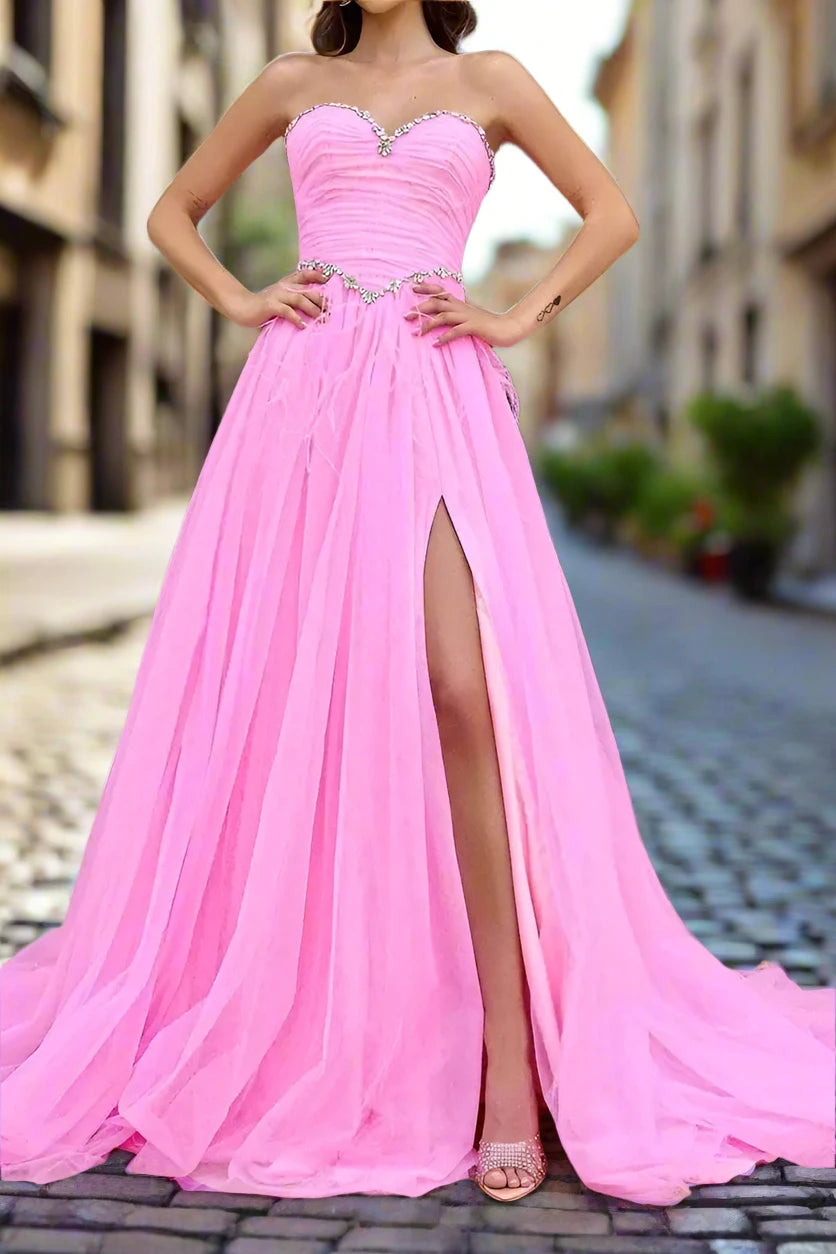 Buy Now casual evening dresscasual evening dressChic Tulle A-Line Strapless Beaded Feathers Party Prom Dress Buy Now casual evening dresscasual evening dressChic Tulle A-Line Strapless Beaded Feathers Party Prom Dress