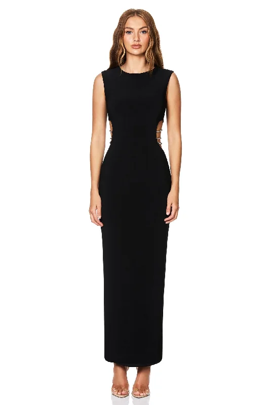 Crazy Deals A-line dressA-line dressNOOKIE Mila Gown (Black Diamante)