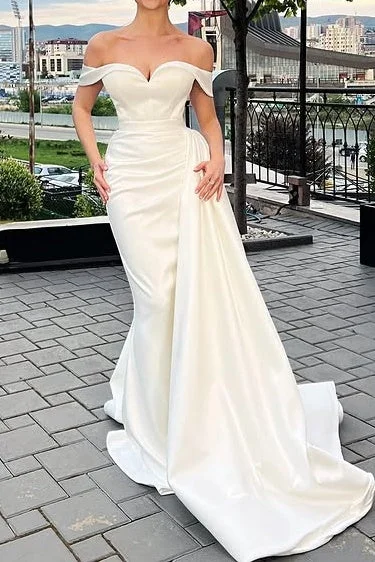 Referral Discount wrap dresswrap dressOff-Shoulder Sleeveless Mermaid Party Dress With Train Referral Discount wrap dresswrap dressOff-Shoulder Sleeveless Mermaid Party Dress With Train