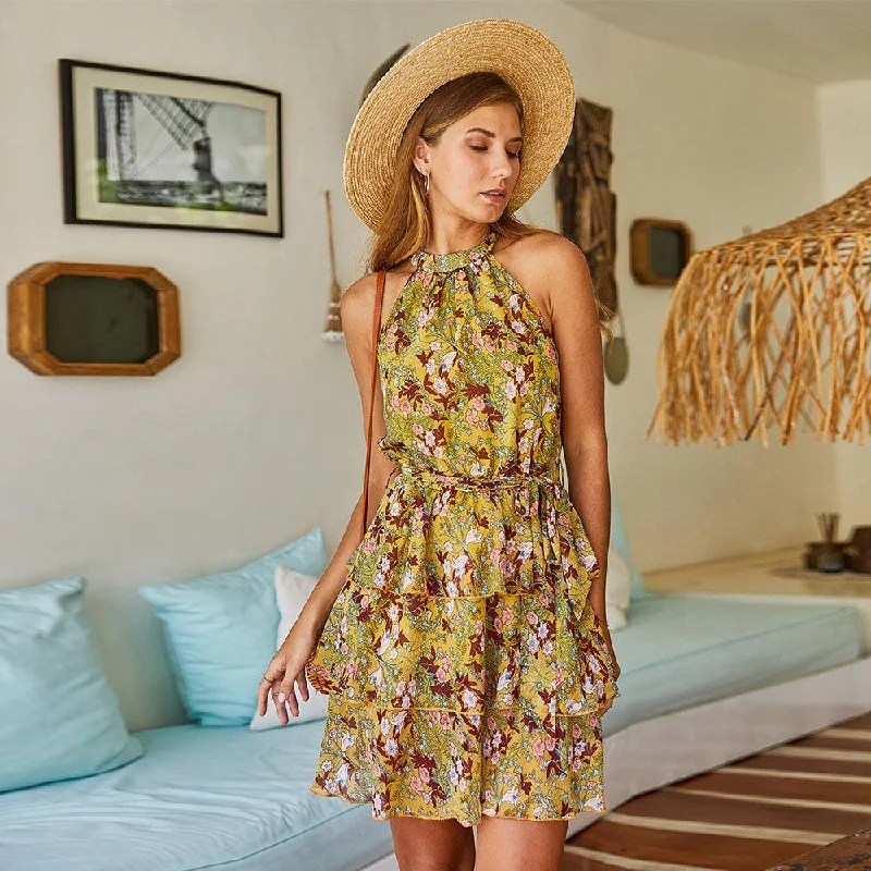 Best Bargains party-ready dressparty-ready dressEuropean and American elements printed dress Best Bargains party-ready dressparty-ready dressEuropean and American elements printed dress
