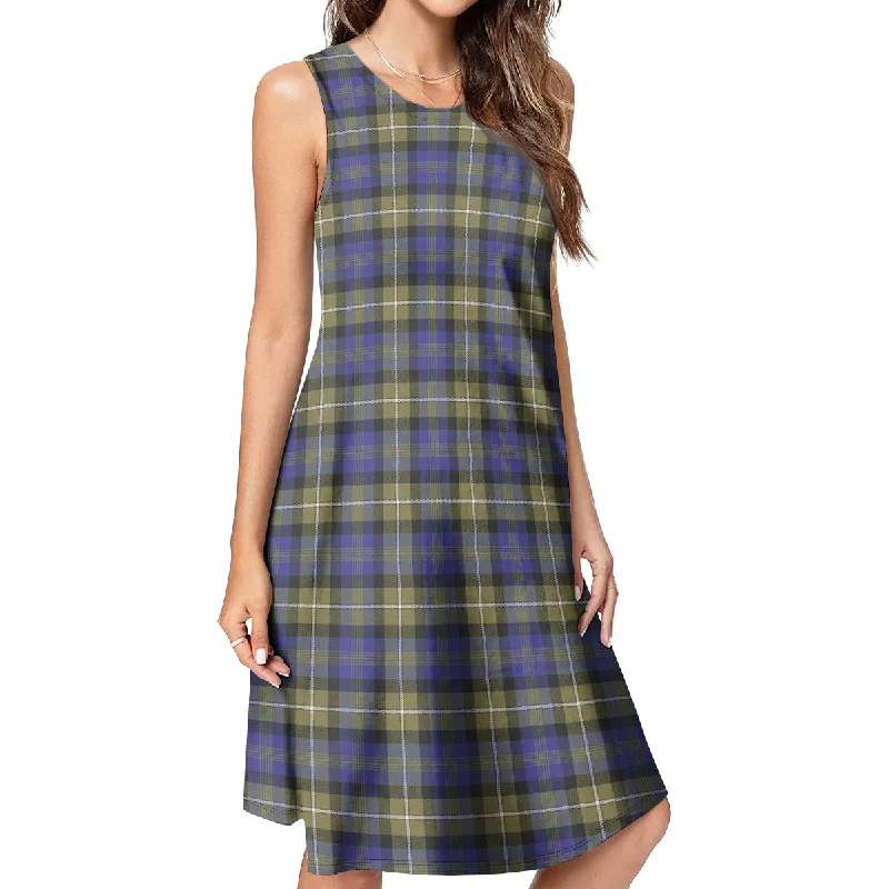 Special Discount Rennie Tartan Womens Casual Dresses