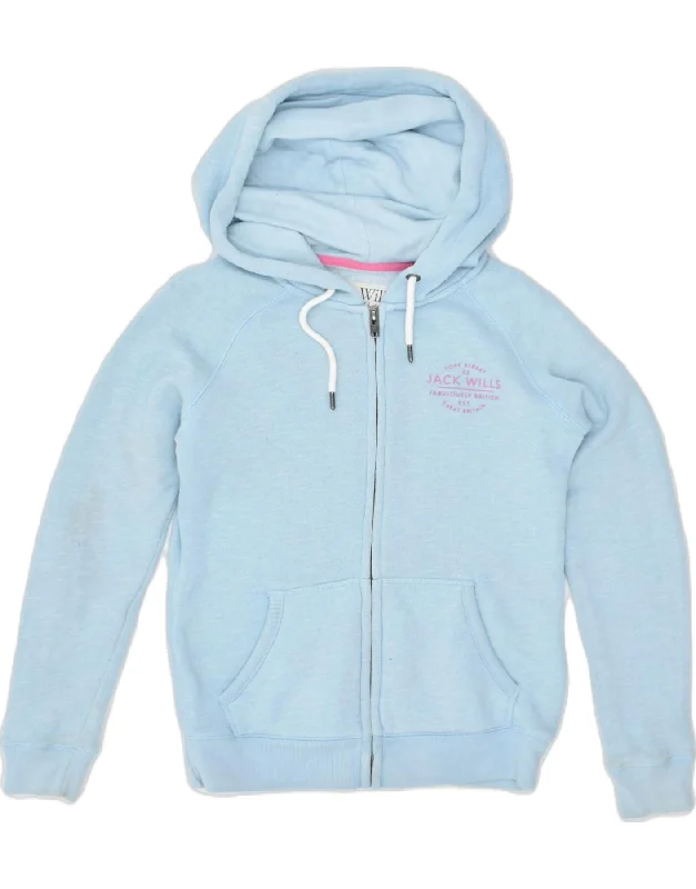 Today’s Special lightweight hooded sweatshirtJACK WILLS Womens Zip Hoodie Sweater UK 8 Small Blue Cotton Sports