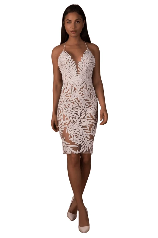 Quick Sale puff sleeve dresspuff sleeve dressBUY IT NADINE MERABI Talia Midi (White)